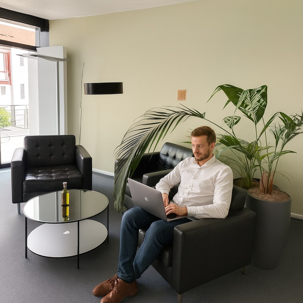 Lounge-Bereich im SEOX-Büro